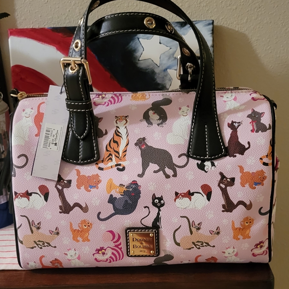 Dooney and Bourke Disney Cats satchel
